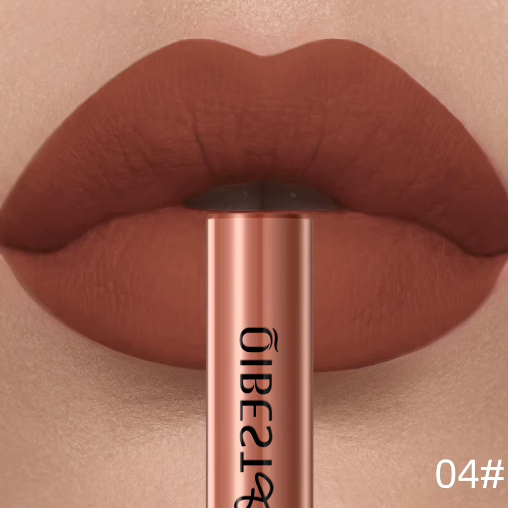 Matte Liquid Lipstick Waterproof Long Lasting Velvet Lip Gloss Tint Tube Matte Nude Pigment Red Lipgloss Lips Makeup
