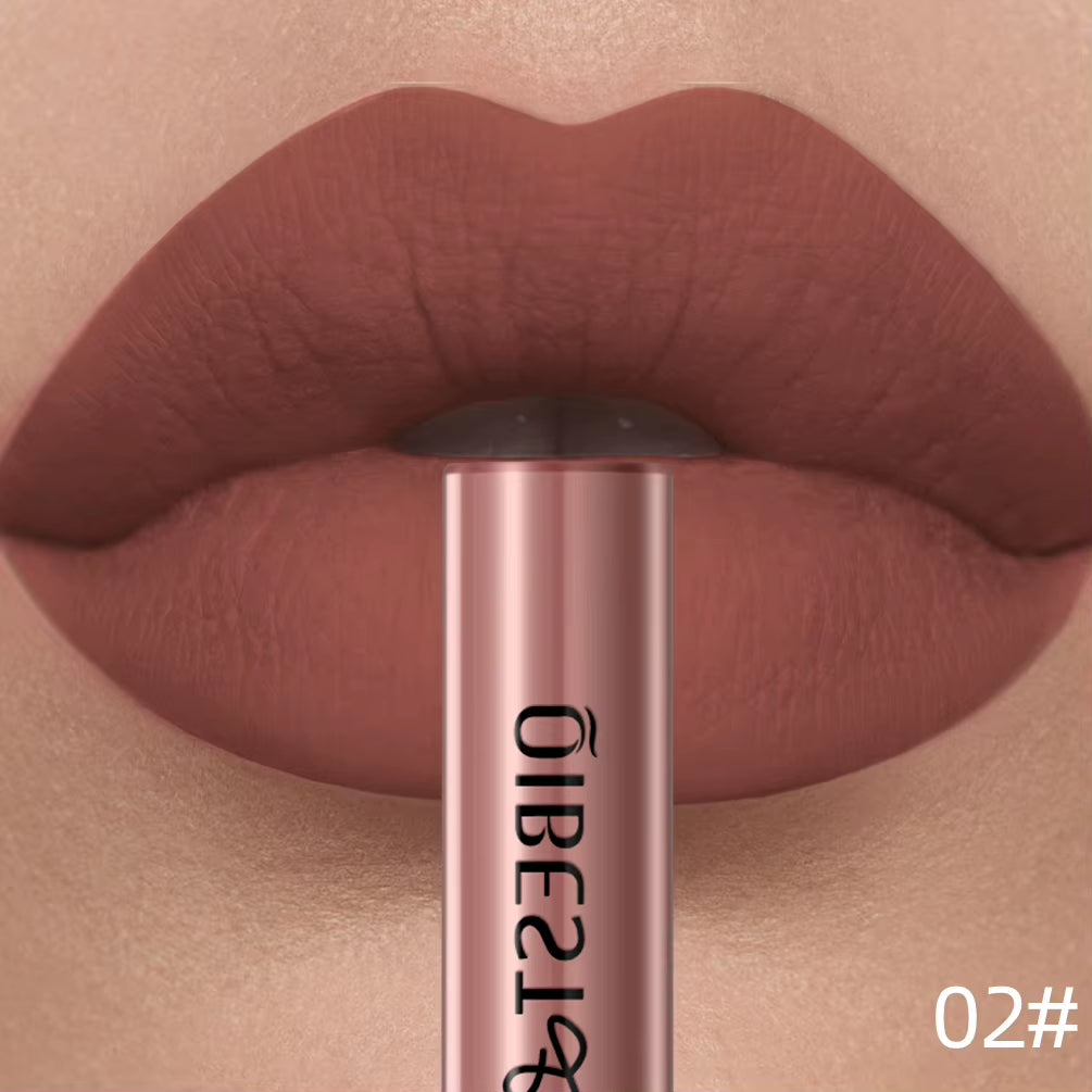 Matte Liquid Lipstick Waterproof Long Lasting Velvet Lip Gloss Tint Tube Matte Nude Pigment Red Lipgloss Lips Makeup