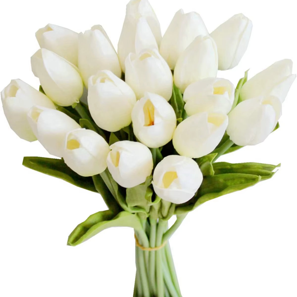 10Pcs Artificial Flower Realistic Touch Tulip Scrapbooking Vase Home Decor Wedding Garden Arch Garland Mother'S Day Bouquet Diy