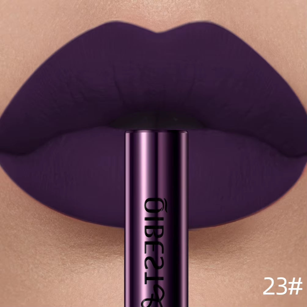Matte Liquid Lipstick Waterproof Long Lasting Velvet Lip Gloss Tint Tube Matte Nude Pigment Red Lipgloss Lips Makeup