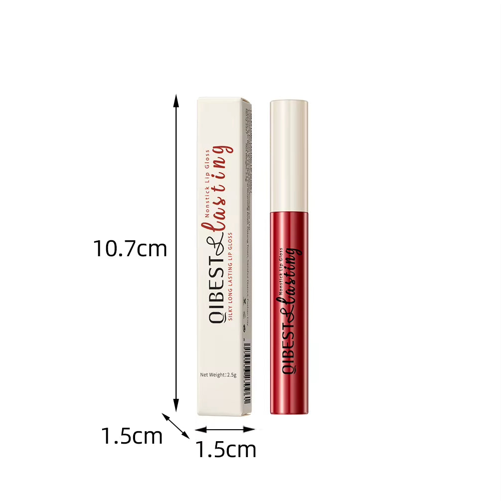Matte Liquid Lipstick Waterproof Long Lasting Velvet Lip Gloss Tint Tube Matte Nude Pigment Red Lipgloss Lips Makeup