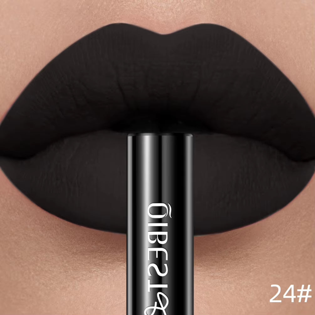 Matte Liquid Lipstick Waterproof Long Lasting Velvet Lip Gloss Tint Tube Matte Nude Pigment Red Lipgloss Lips Makeup