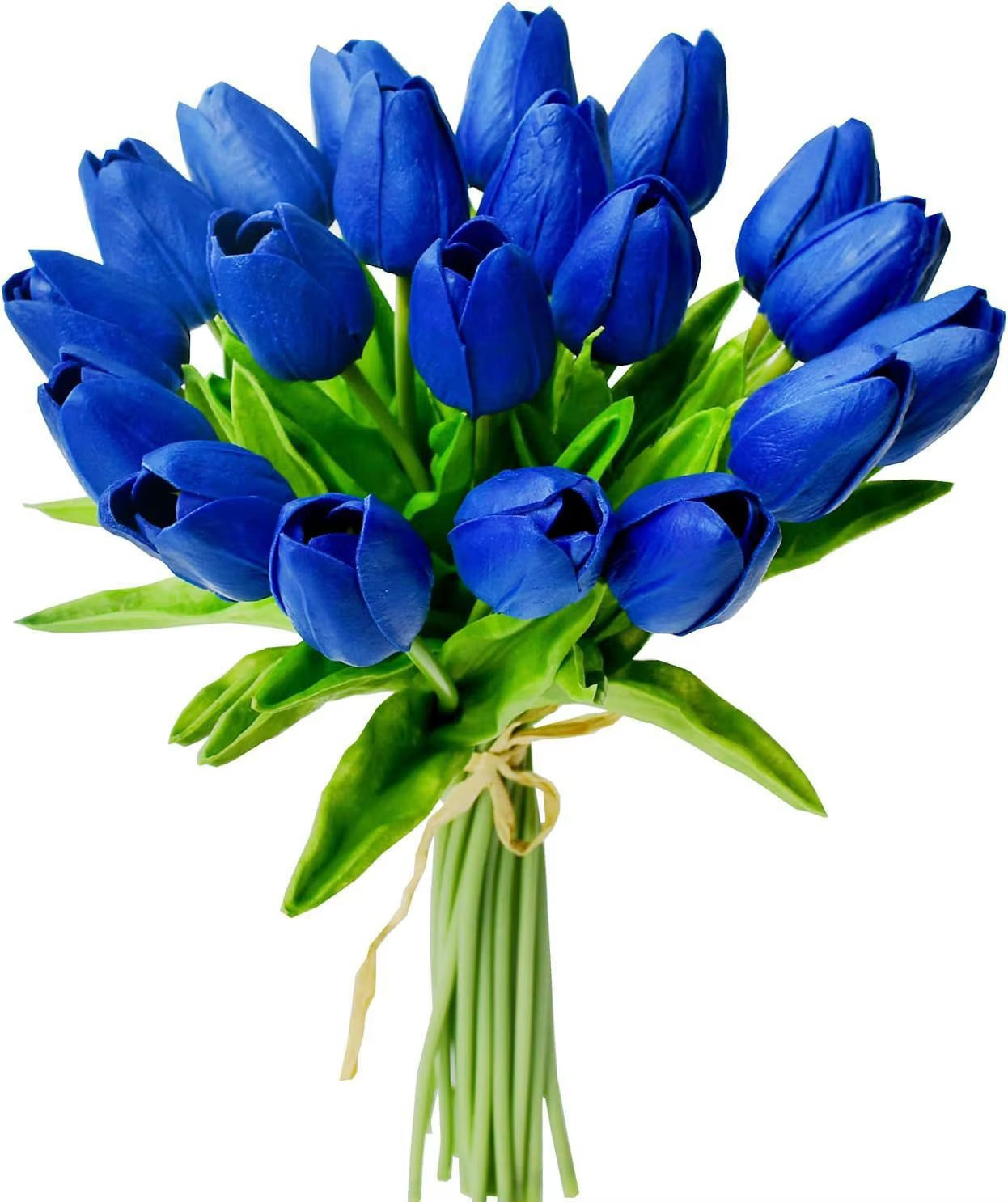 10Pcs Artificial Flower Realistic Touch Tulip Scrapbooking Vase Home Decor Wedding Garden Arch Garland Mother'S Day Bouquet Diy