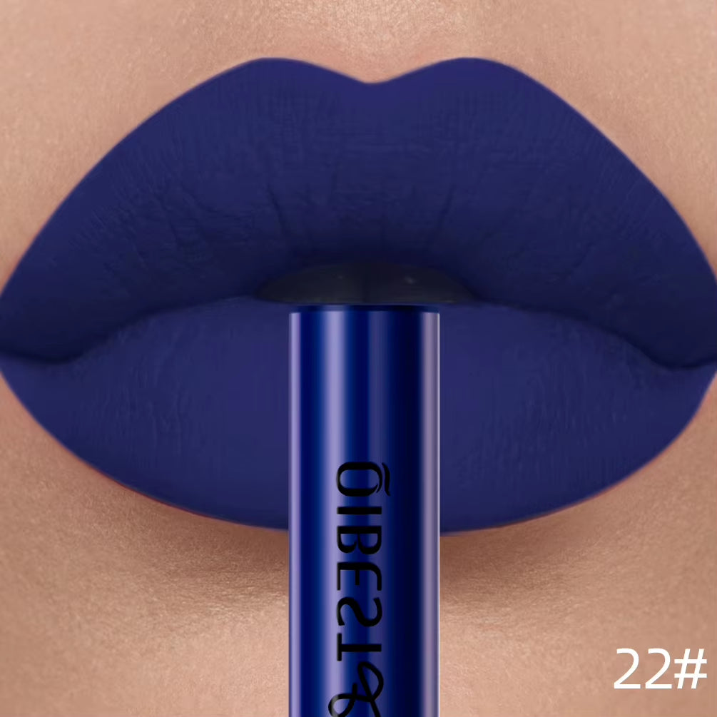 Matte Liquid Lipstick Waterproof Long Lasting Velvet Lip Gloss Tint Tube Matte Nude Pigment Red Lipgloss Lips Makeup